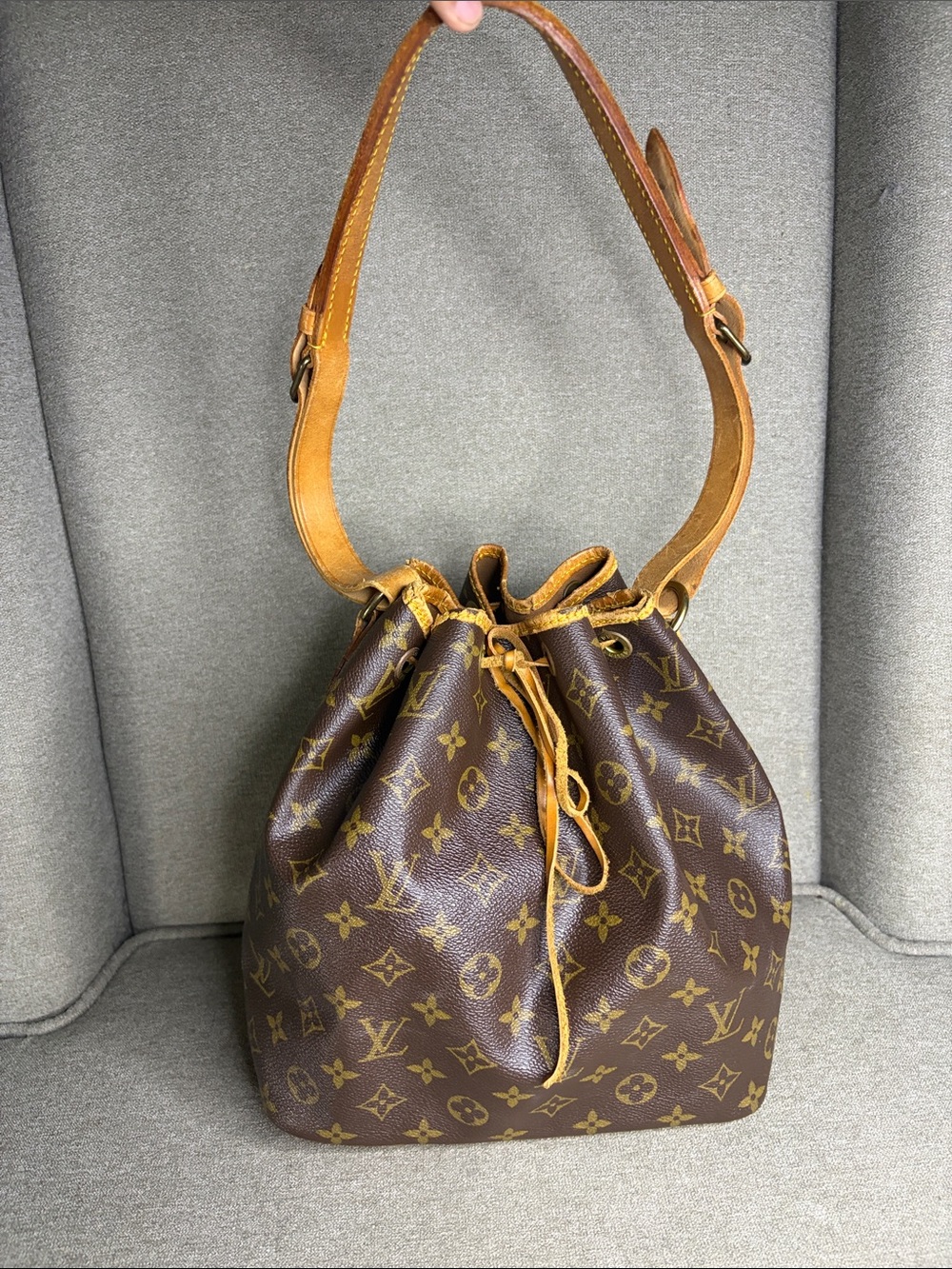Louis Vuitton Vintage Noé GM Monogram Bucket Bag – Made in France
